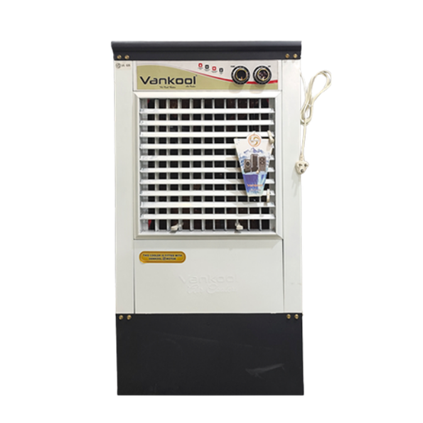 Vankool VK-G 606 grey small metal woodwool air cooler 65 litre
