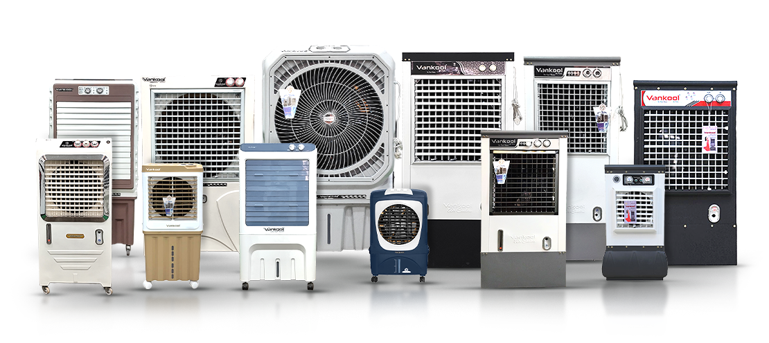 all type of desert air coolers include metal cooler, plastic cooler, fibre cooler, steel cooler, thar body, mini cooler, table cooler, room cooler, big cooler, small cooler.